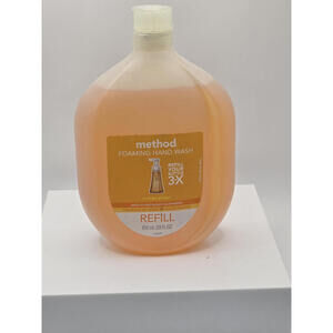 Method Foaming Hand Soap Discontinued Refill Orange Ginger Scent 28 Fl. Oz.